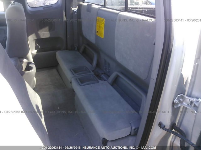 5TEUU42N16Z298556 - 2006 TOYOTA TACOMA ACCESS CAB Күміс фото 8