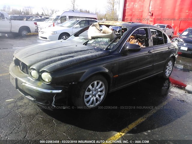 SAJEA51D92XC80646 - 2002 JAGUAR X-TYPE 2.5 黑色 照片 2