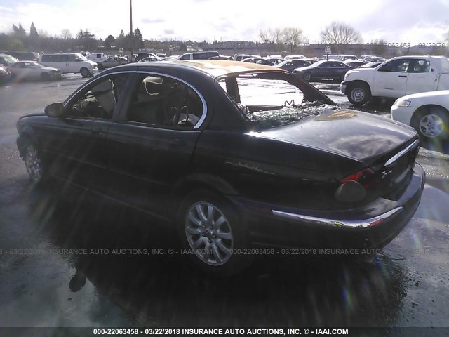 SAJEA51D92XC80646 - 2002 JAGUAR X-TYPE 2.5 黑色 照片 3