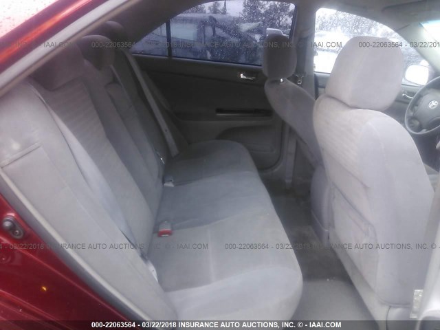 4T1BE32KX6U149314 - 2006 TOYOTA CAMRY LE/XLE/SE 红色 照片 8