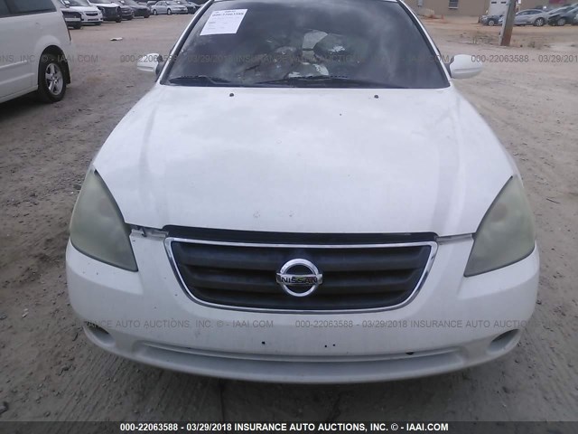 1N4AL11D04C103853 - 2004 NISSAN ALTIMA S/SL WHITE photo 6