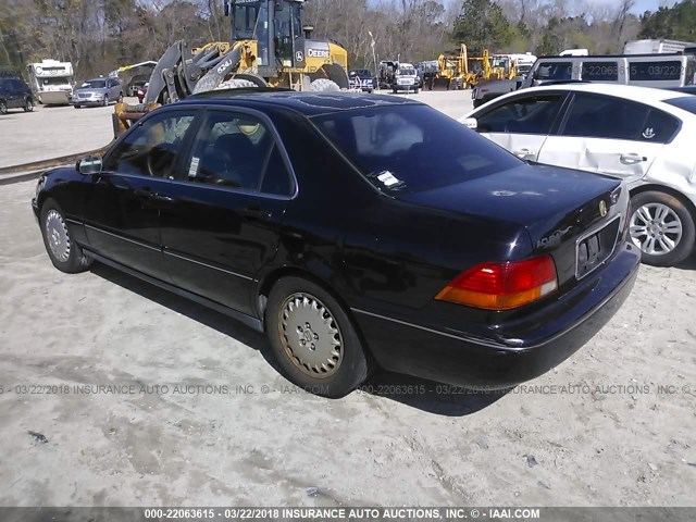 JH4KA9655VC009259 - 1997 ACURA 3.5RL BLACK photo 3