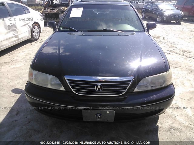 JH4KA9655VC009259 - 1997 ACURA 3.5RL BLACK photo 6