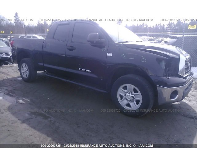 5TBBT54148S464510 - 2008 TOYOTA TUNDRA DOUBLE CAB/DOUBLE CAB SR5 BLACK photo 1