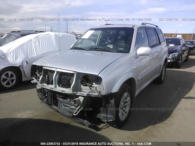 JS3TX92V844101664 - 2004 SUZUKI XL7 EX/LX SILVER photo 2