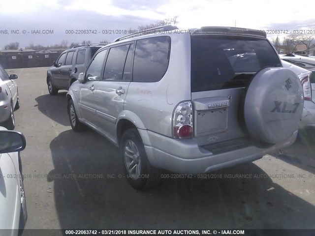 JS3TX92V844101664 - 2004 SUZUKI XL7 EX/LX SILVER photo 3