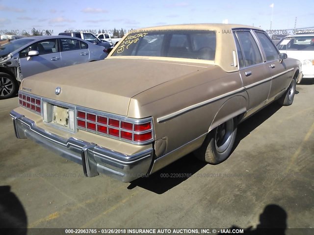 1G2BT69H1FX217363 - 1985 PONTIAC PARISIENNE BROUGHAM Champagne photo 4