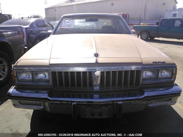 1G2BT69H1FX217363 - 1985 PONTIAC PARISIENNE BROUGHAM Champagne photo 6