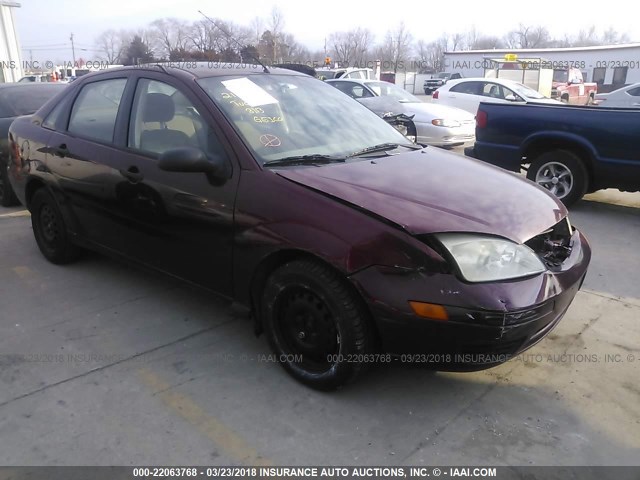 1FAFP34N47W244356 - 2007 FORD FOCUS ZX4/S/SE/SES RED photo 1