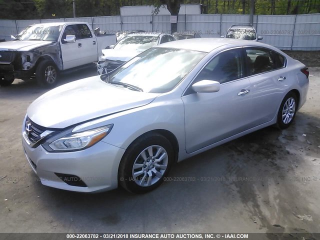 1N4AL3APXGN312886 - 2016 NISSAN ALTIMA 2.5/S/SV/SL/SR SILVER photo 2