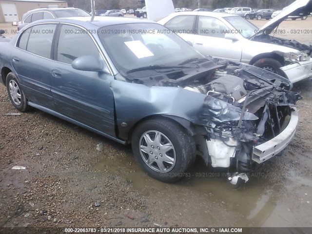 1G4HP54K91U224252 - 2001 BUICK LESABRE CUSTOM BLUE photo 6