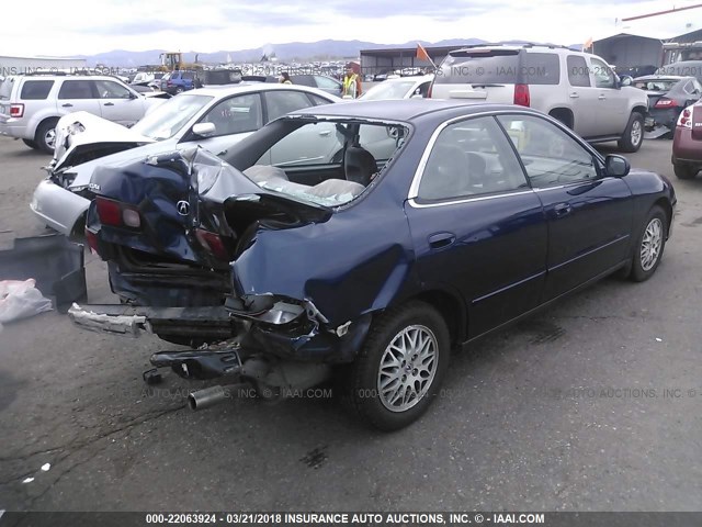 JH4DB7657WS000872 - 1998 ACURA INTEGRA LS BLUE photo 4