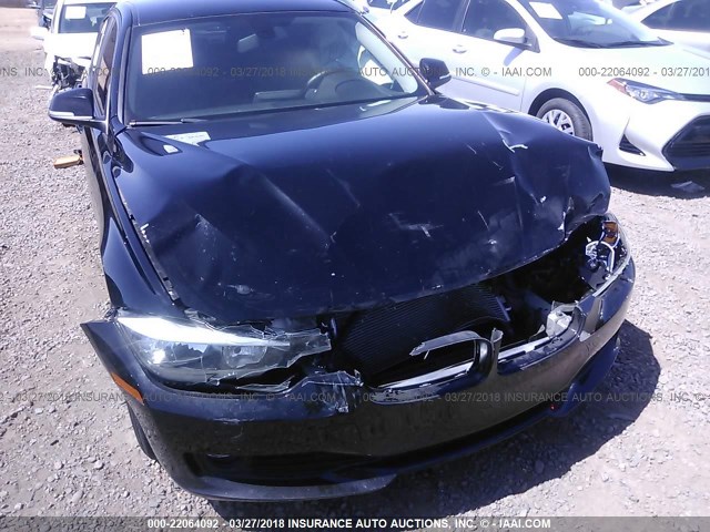 WBA3B1C50FK139303 - 2015 BMW 320 I BLACK photo 6
