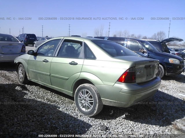 1FAFP34N17W311172 - 2007 FORD FOCUS ZX4/S/SE/SES 绿色 照片 3