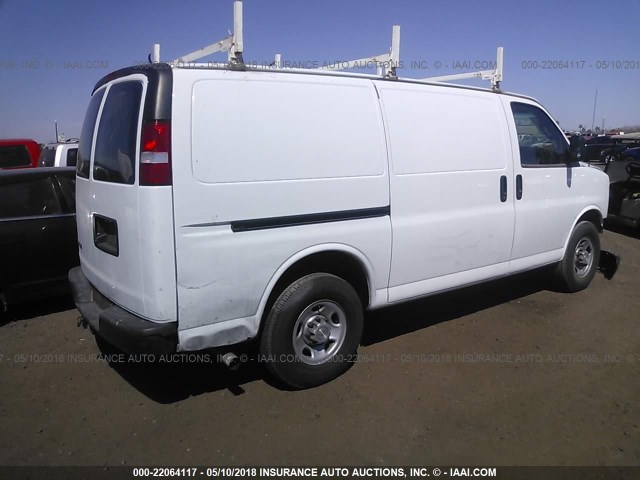 1GCWGAFF7G1334067 - 2016 CHEVROLET EXPRESS G2500  YELLOW photo 4