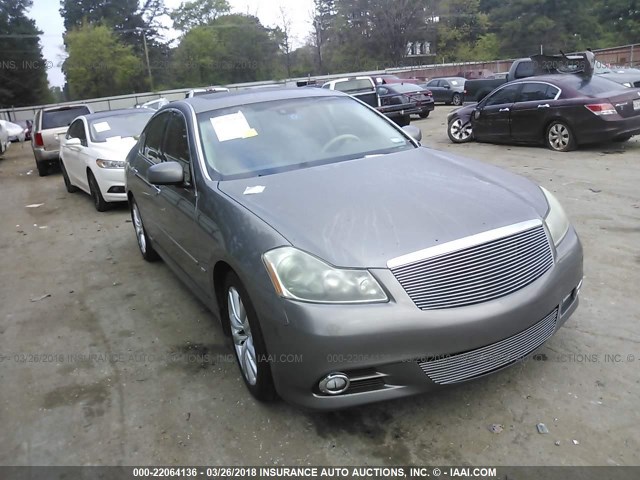 JNKAY01E98M601272 - 2008 INFINITI M35 SPORT GRAY photo 1