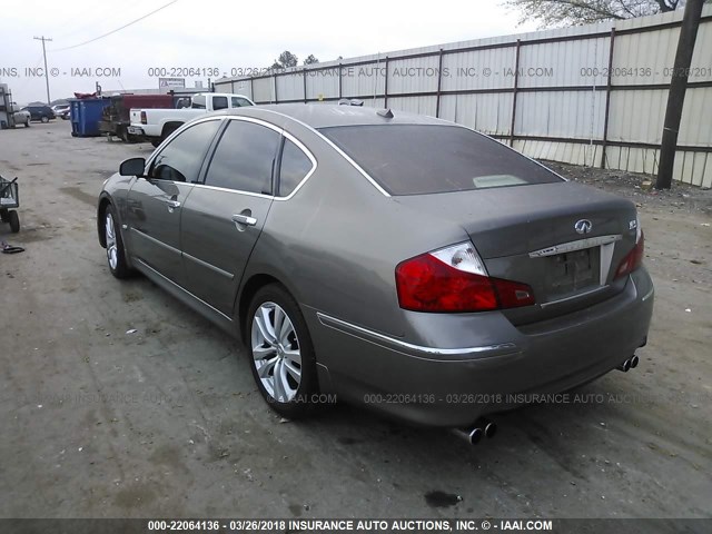 JNKAY01E98M601272 - 2008 INFINITI M35 SPORT GRAY photo 3