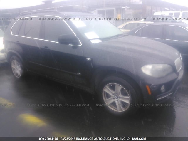 5UXFE83597LZ43397 - 2007 BMW X5 4.8I BLACK photo 1
