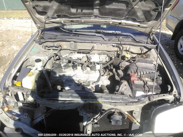 3N1CB51A85L535683 - 2005 NISSAN SENTRA 1.8S SILVER photo 10