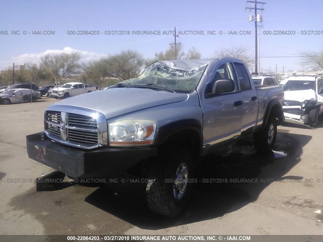 3D7KS28D36G222239 - 2006 DODGE RAM 2500 ST/SLT 银色 照片 2