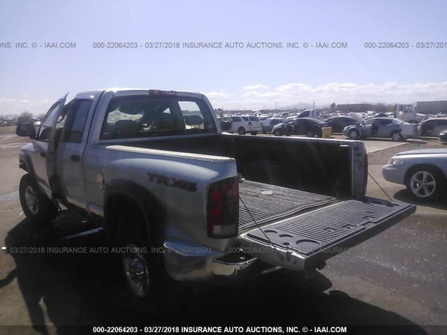 3D7KS28D36G222239 - 2006 DODGE RAM 2500 ST/SLT SILVER photo 3