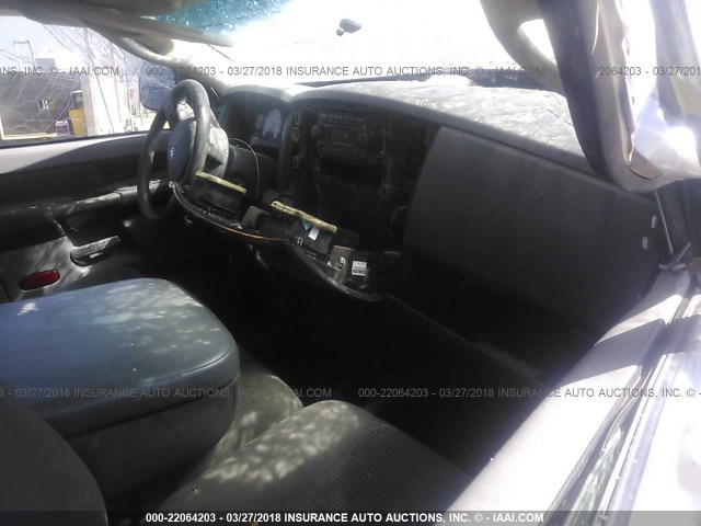 3D7KS28D36G222239 - 2006 DODGE RAM 2500 ST/SLT 银色 照片 5