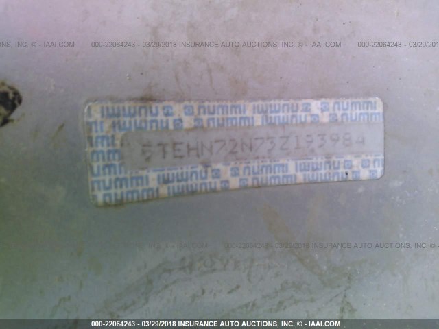 5TEHN72N73Z193984 - 2003 TOYOTA TACOMA DOUBLE CAB ვერცხლისფერი ფოტო 9