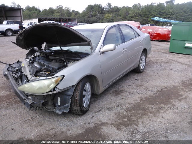 4T1BE32K95U500230 - 2005 TOYOTA CAMRY LE/XLE/SE Qızıl foto 2