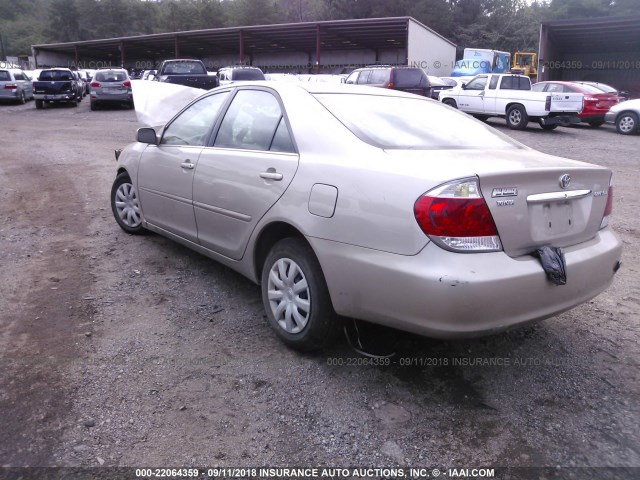 4T1BE32K95U500230 - 2005 TOYOTA CAMRY LE/XLE/SE Qızıl foto 3