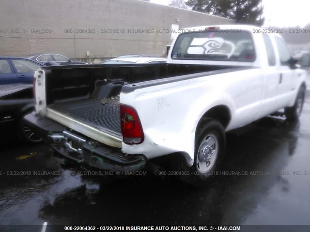 1FTSX20P45EB48935 - 2005 FORD F250 SUPER DUTY WHITE photo 6