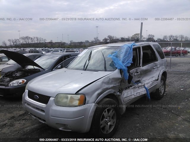 1FMCU941X3KA07728 - 2003 FORD ESCAPE LIMITED SILVER photo 2