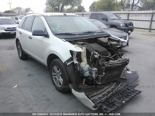 2FMDK3GC6BBB66761 - 2011 FORD EDGE SE WHITE photo 1