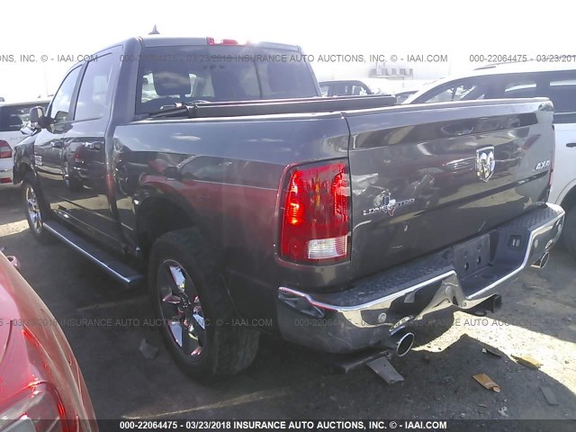 1C6RR7LM6FS609084 - 2015 RAM 1500 SLT GRAY photo 3