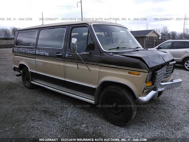 1FBHE21G4LHA97113 - 1990 FORD ECONOLINE E250 BROWN photo 1