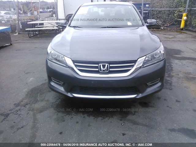 1HGCR2F51DA802852 - 2013 HONDA ACCORD SPORT BLACK photo 6