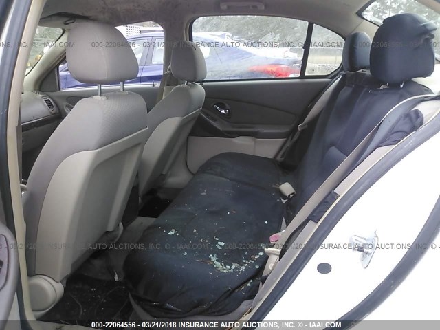 1G1ZS58N68F118876 - 2008 CHEVROLET MALIBU LS თეთრი ფოტო 8