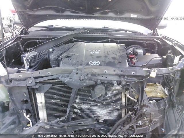 3TMJU62N57M032499 - 2007 TOYOTA TACOMA DOUBLE CAB PRERUNNER BLACK photo 10