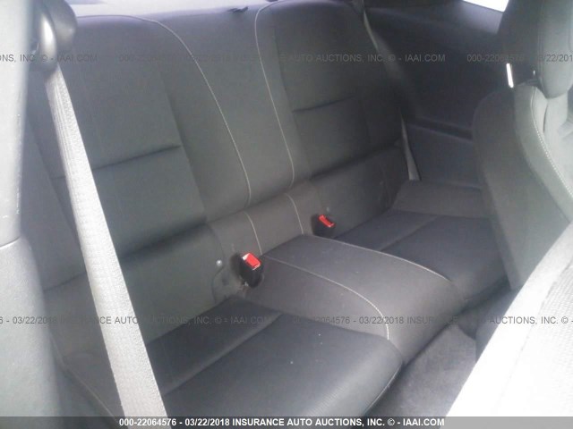 2G1FG1EW2F9266894 - 2015 CHEVROLET CAMARO SS GRAY photo 8