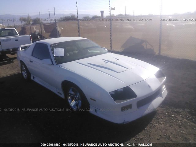 1G1FP23F8ML154714 - 1991 CHEVROLET CAMARO Z28 WHITE photo 1