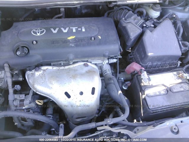 JTLKE50E181029875 - 2008 TOYOTA SCION XB BLUE photo 10