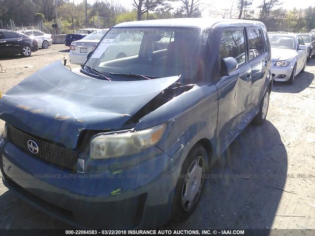 JTLKE50E181029875 - 2008 TOYOTA SCION XB BLUE photo 6
