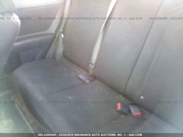 JTLKE50E181029875 - 2008 TOYOTA SCION XB BLUE photo 8