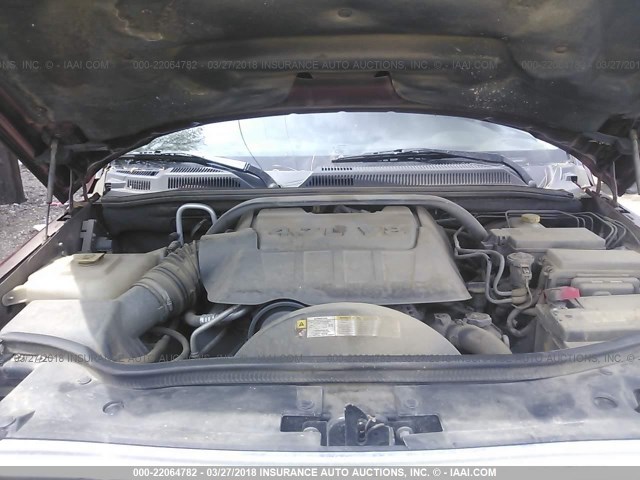 1J8HH48N68C187783 - 2008 JEEP COMMANDER SPORT მუქწითელი ფოტო 10