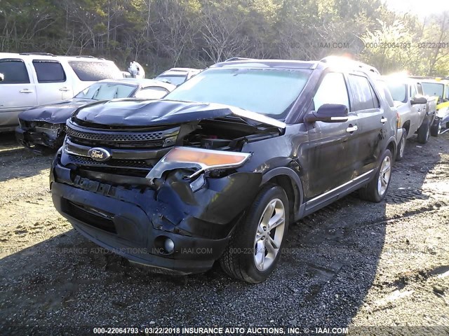 1FM5K8F82DGC26707 - 2013 FORD EXPLORER LIMITED 黑色 照片 6