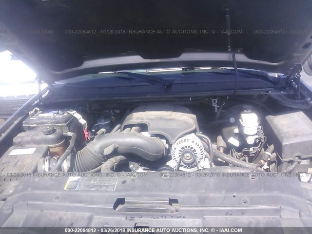 3GNEC12J57G236035 - 2007 CHEVROLET AVALANCHE C1500 GRAY photo 10