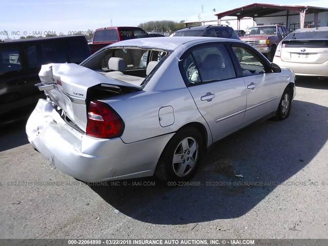 1G1ZT54844F107463 - 2004 CHEVROLET MALIBU LS 银色 照片 4
