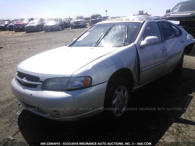 1N4DL01DXXC129890 - 1999 NISSAN ALTIMA XE/GXE/SE/GLE SILVER photo 2