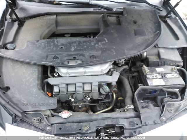 19UUA9F55AA004063 - 2010 ACURA TL BLACK photo 10