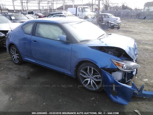 JTKJF5C75GJ015308 - 2016 TOYOTA SCION TC 蓝色 照片 1