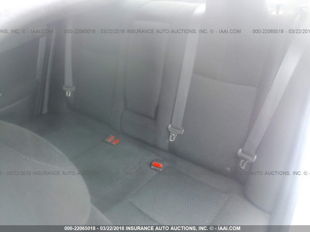 3N1AB7AP4EY258797 - 2014 NISSAN SENTRA S/SV/SR/SL SILVER photo 8